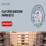 CLAT 2026 Question Paper with Solutions Set D